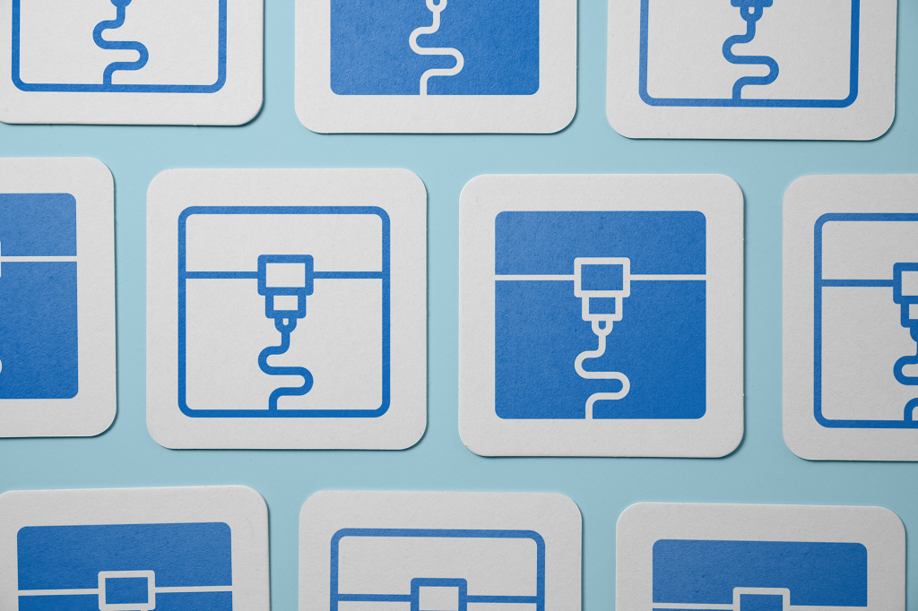 Diseño de stickers para identidad de marca.
